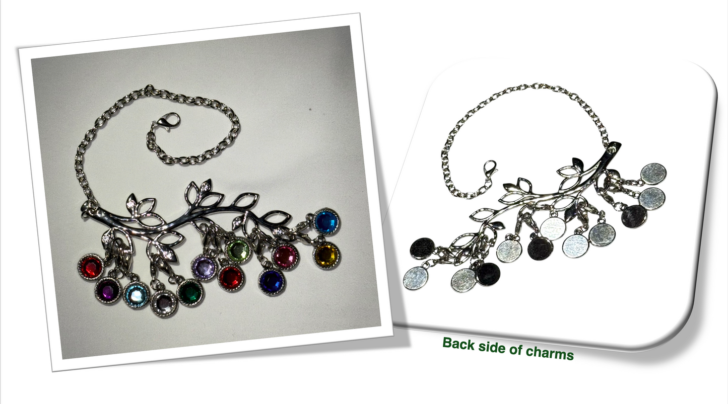 GANZ Love Branch 12-Month Birthstone Charms Ornament Stand