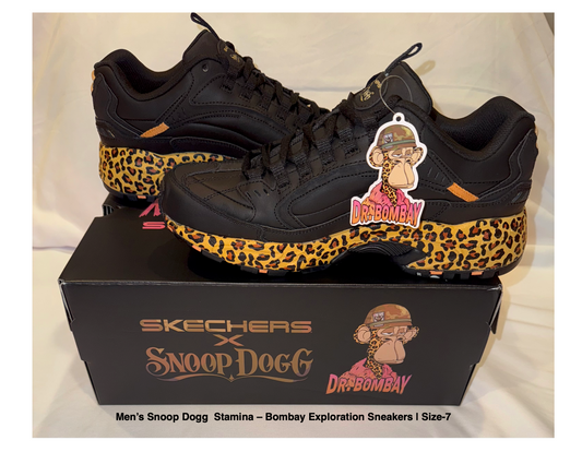 Men's Snoop Dogg | Stamina - Bombay Exploration | Size-7 | Black/Multi