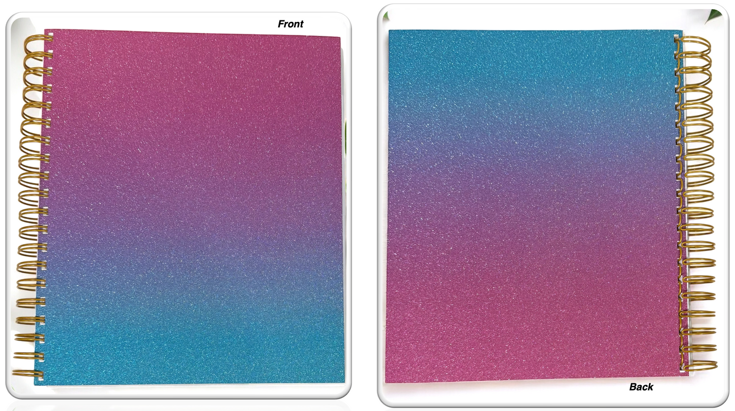 2026 Aurora Twilight Gradient Daily/Monthly Planner Gift Set – BellaRosaMariaBoutique™ Exclusive