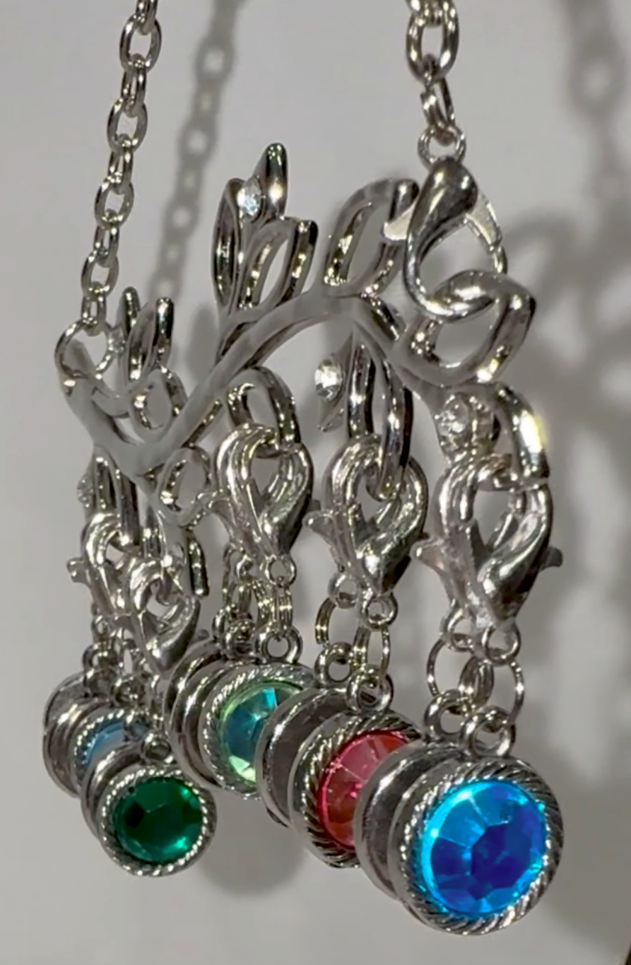 GANZ Love Branch 12-Month Birthstone Charms Ornament Stand