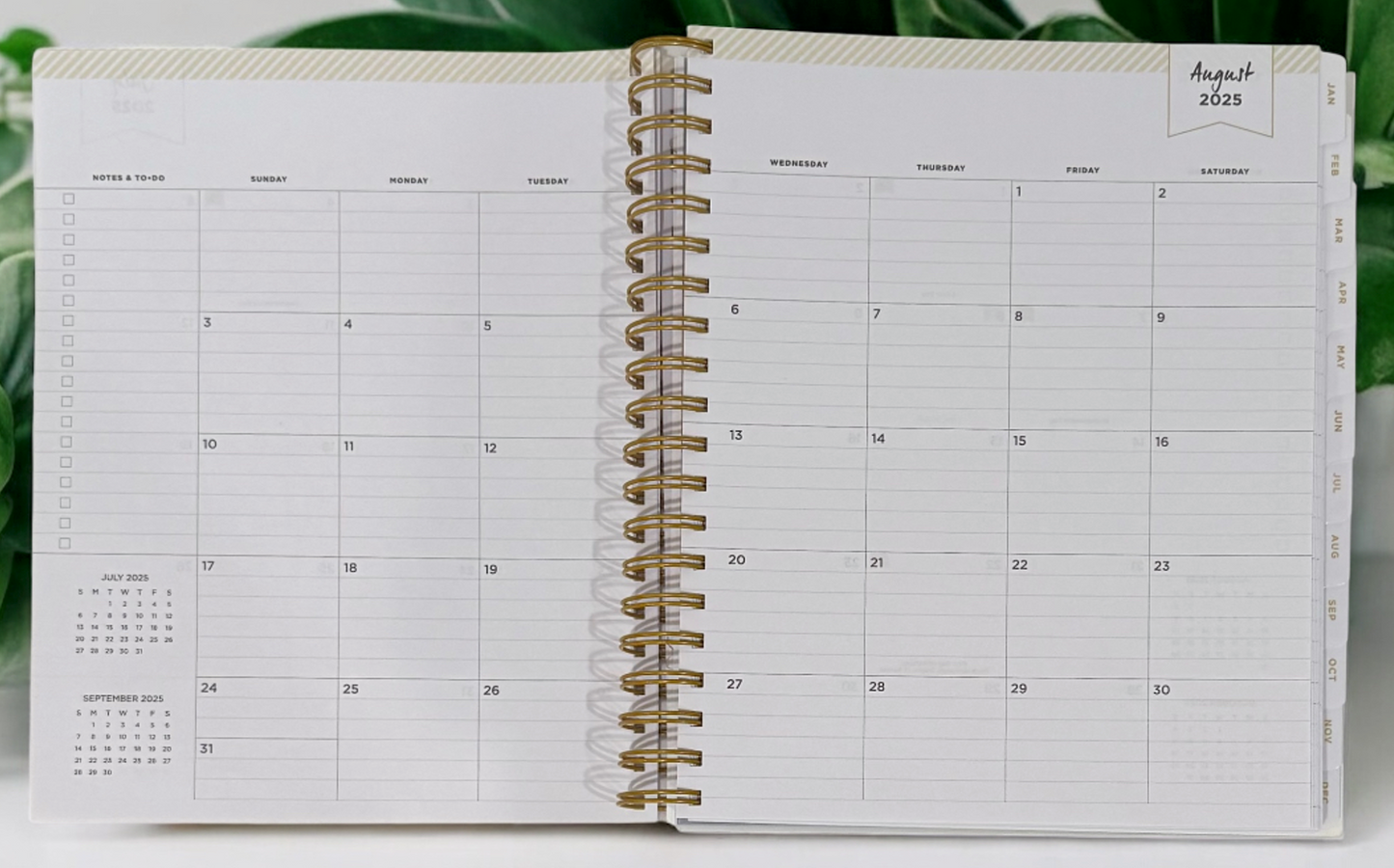 2026 Aurora Tropical Gradient Daily/Monthly Planner Gift Set – BellaRosaMariaBoutique™ Exclusive