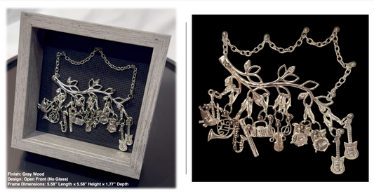 BellaRosaMariaBoutique™ - “Handmade Exclusive” Symphony Musical Décor Shadow Box