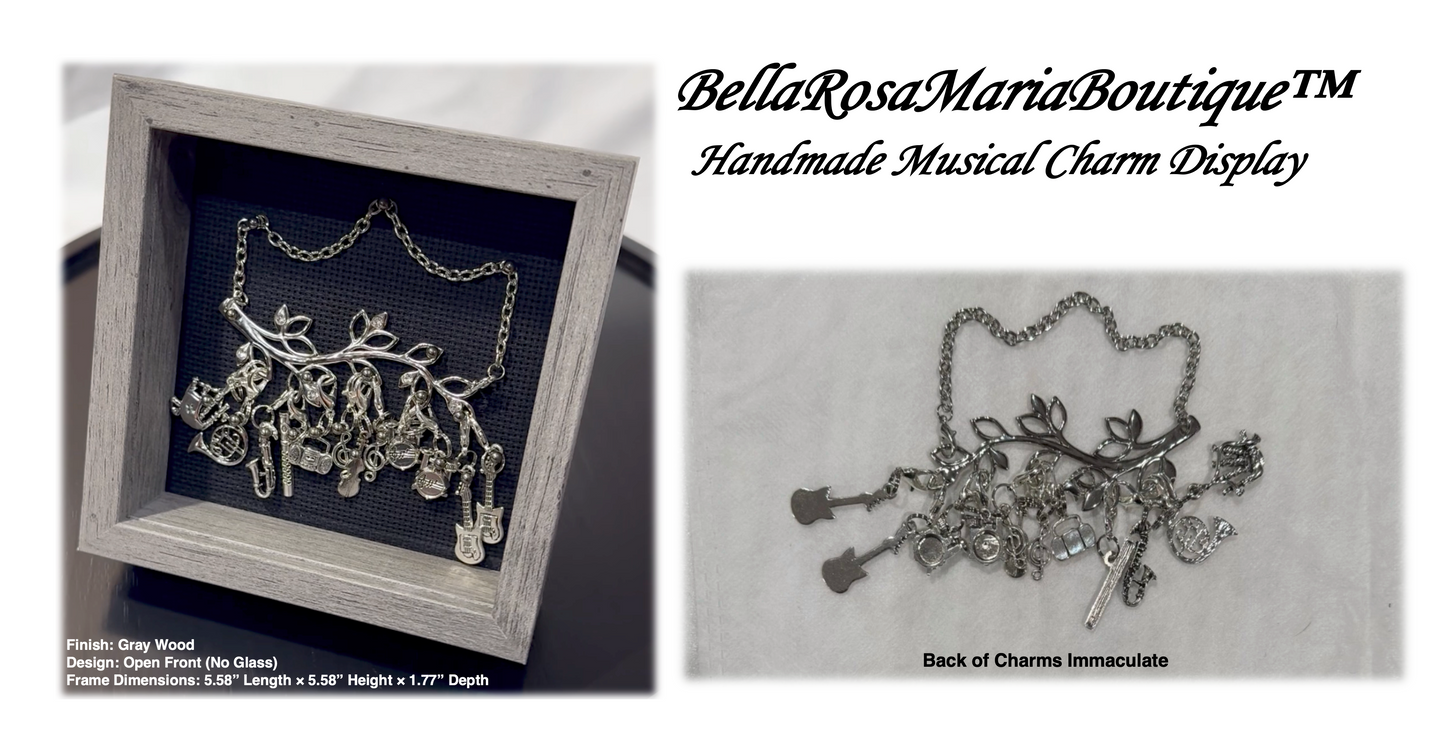 BellaRosaMariaBoutique™ - “Handmade Exclusive” Symphony Musical Décor Shadow Box