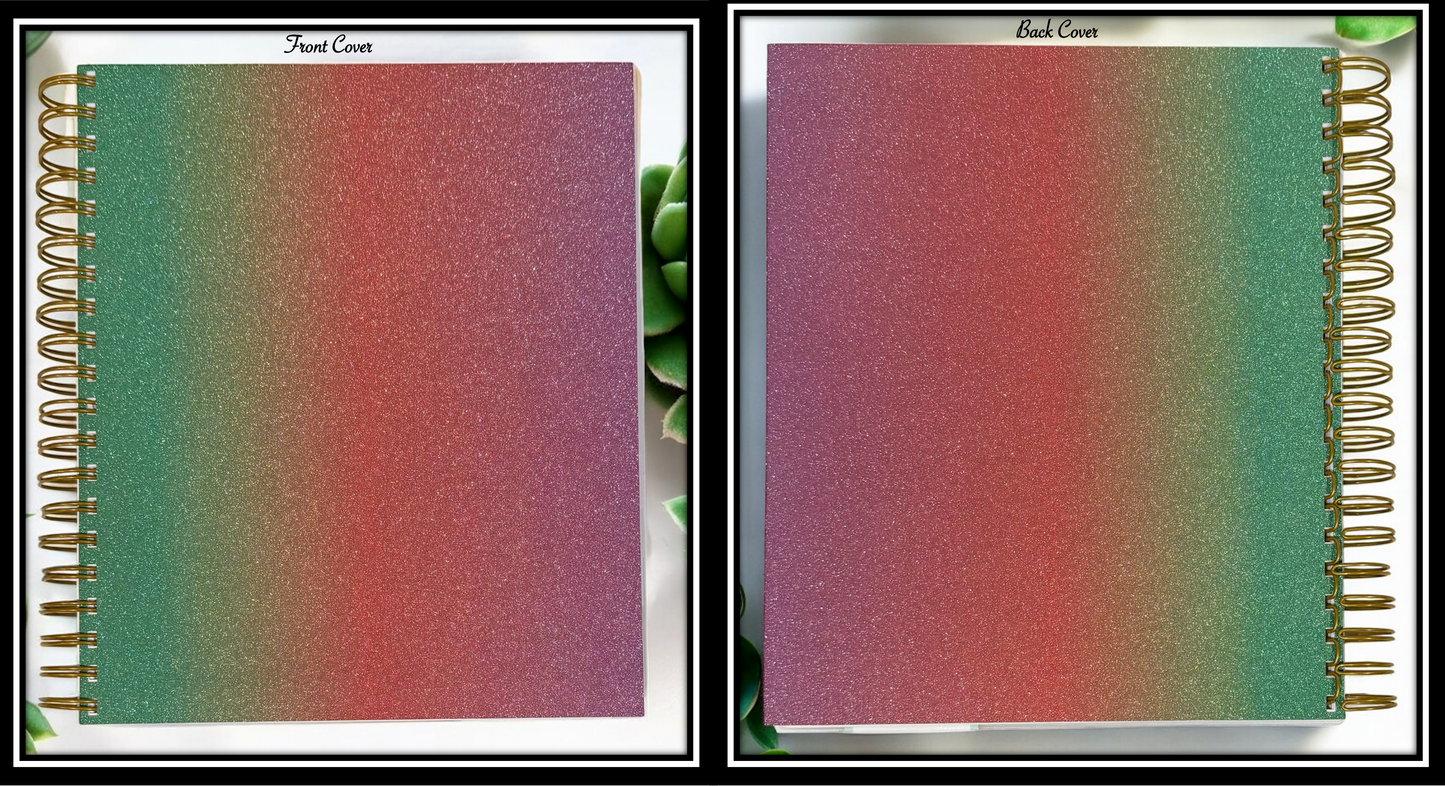 2026 Aurora Harvest Gradient Daily/Monthly Planner Gift Set – BellaRosaMariaBoutique™ Exclusive