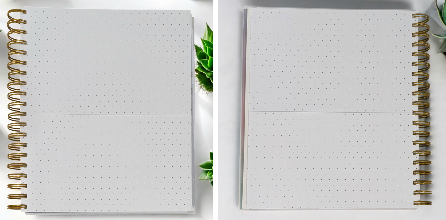 2026 Aurora Tropical Gradient Daily/Monthly Planner Gift Set – BellaRosaMariaBoutique™ Exclusive